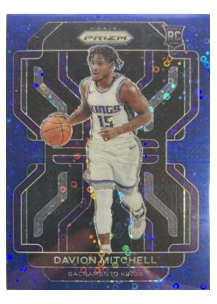 2021-22 Panini Prizm Base Set Davion Mitchell #312 card