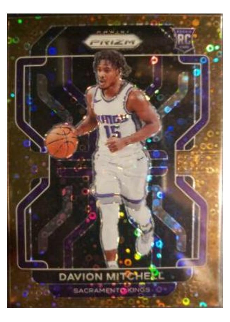 2021-22 Panini Prizm Base Set Davion Mitchell #312 card