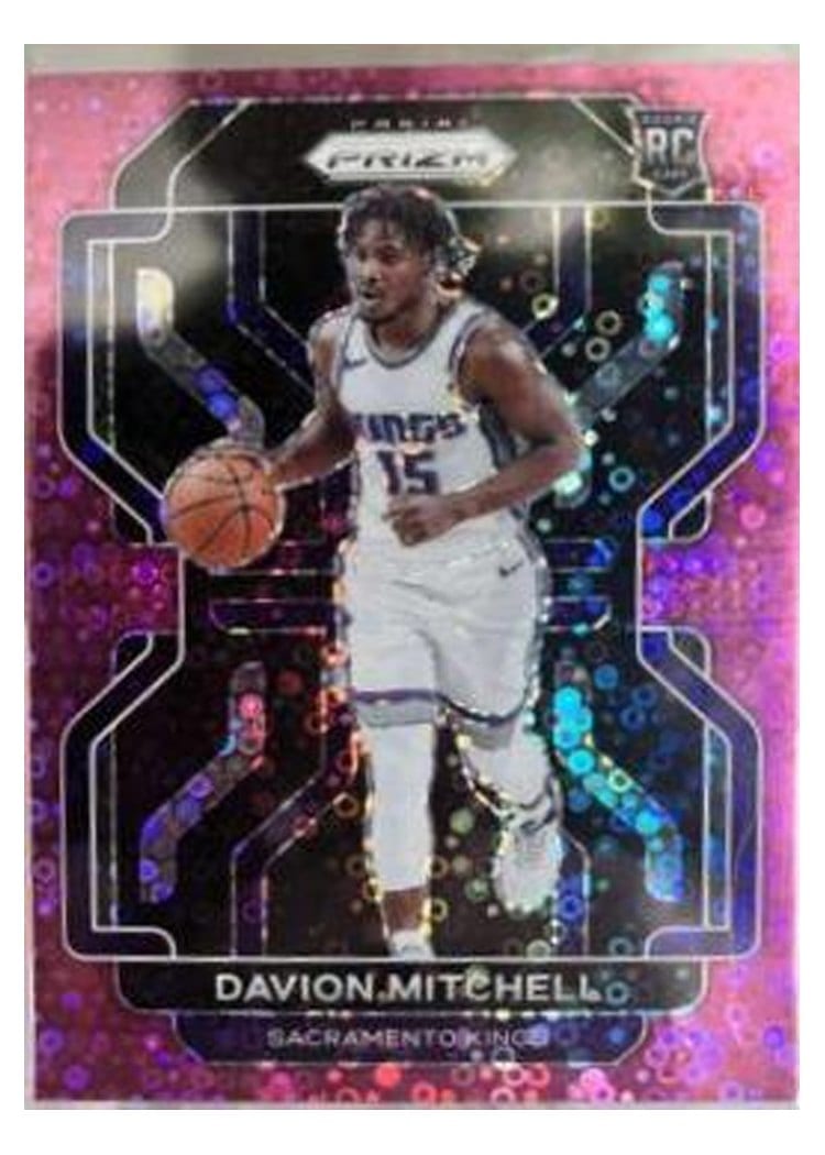 2021-22 Panini Prizm Base Set Davion Mitchell #312 card
