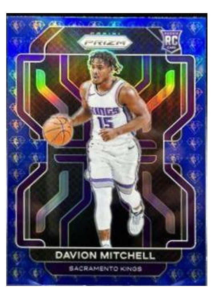 2021-22 Panini Prizm Base Set Davion Mitchell #312 card