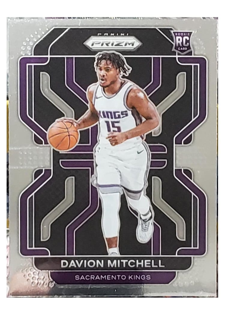2021-22 Panini Prizm Base Set Davion Mitchell #312 card