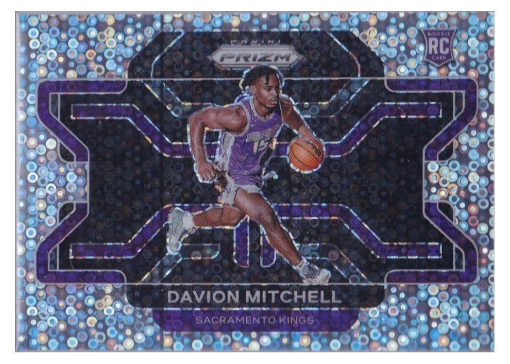 2021-22 Panini Prizm Base Set Davion Mitchell #312 card