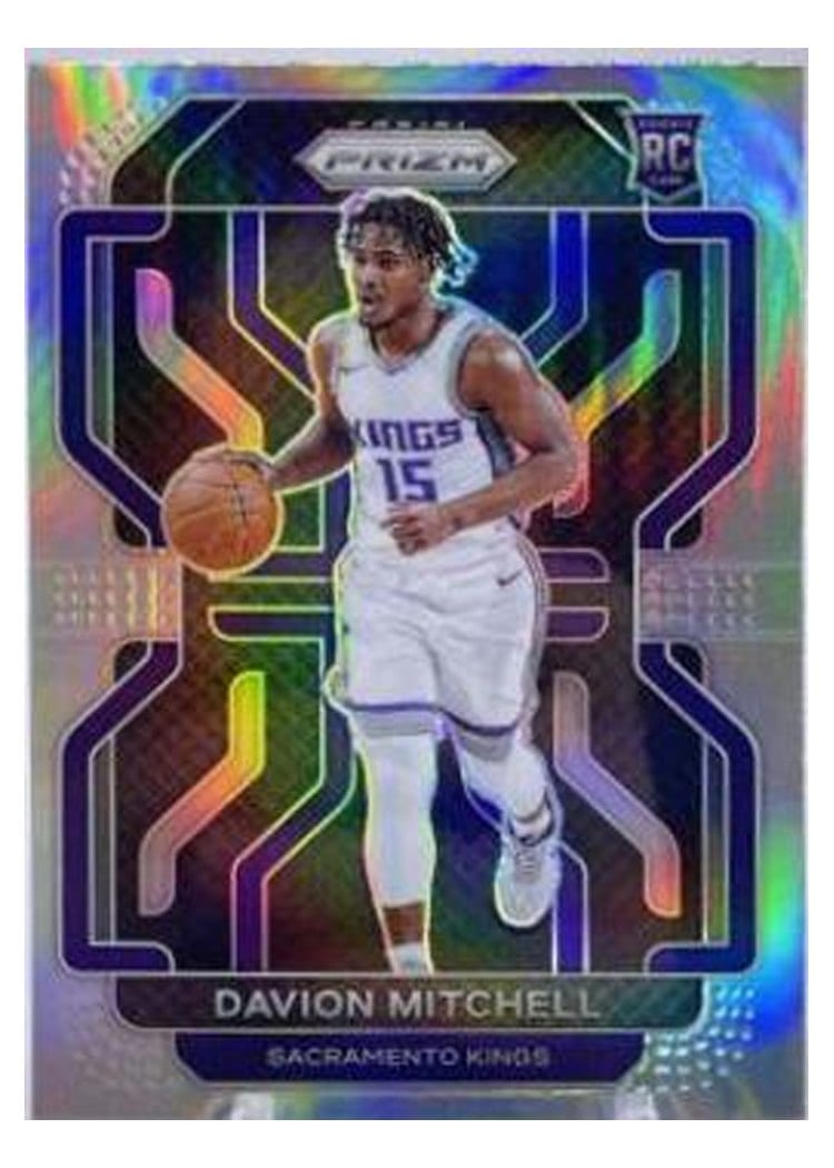 2021-22 Panini Prizm Base Set Davion Mitchell #312 card