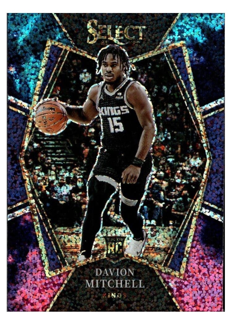 2021-22 Panini Select Base Set Davion Mitchell #118 card