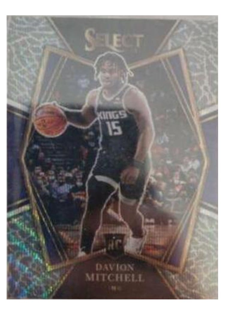 2021-22 Panini Select Base Set Davion Mitchell #118 card
