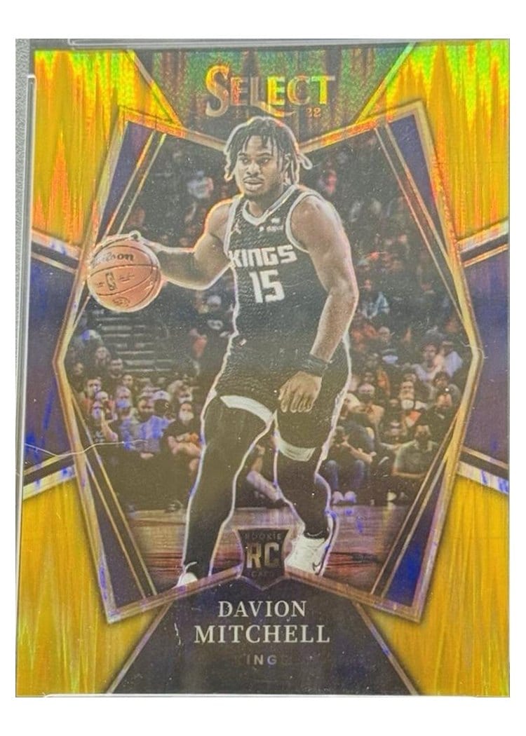 2021-22 Panini Select Base Set Davion Mitchell #118 card