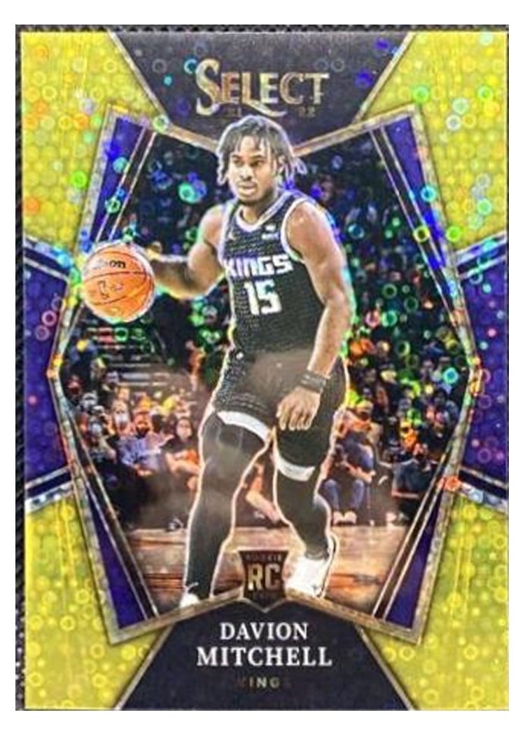 2021-22 Panini Select Base Set Davion Mitchell #118 card