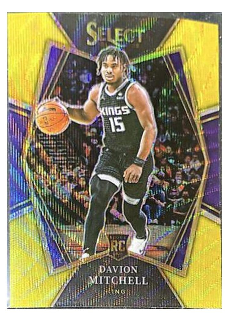 2021-22 Panini Select Base Set Davion Mitchell #118 card