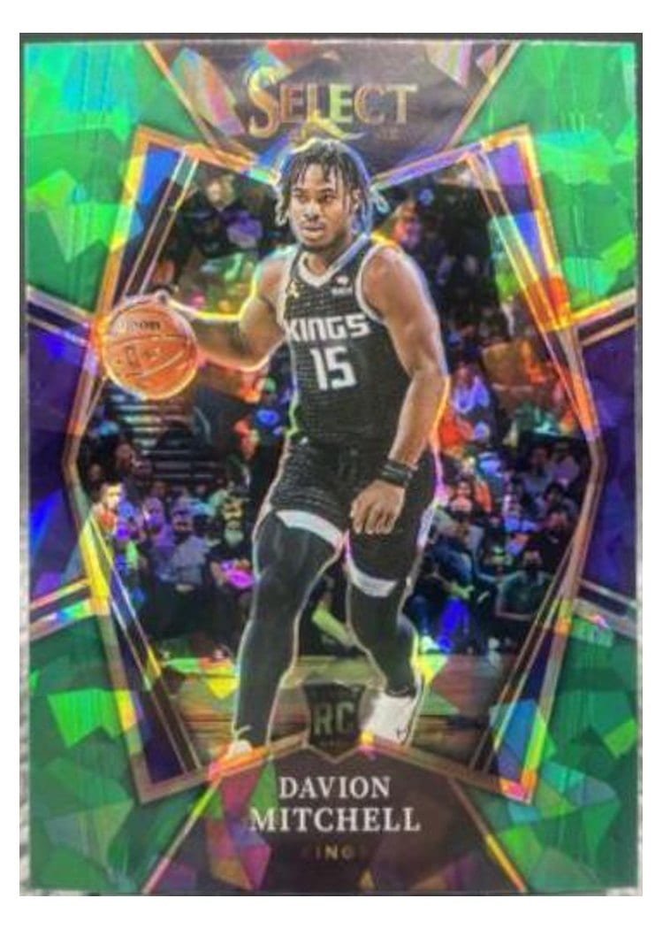 2021-22 Panini Select Base Set Davion Mitchell #118 card