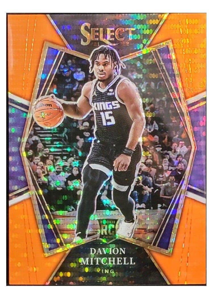 2021-22 Panini Select Base Set Davion Mitchell #118 card