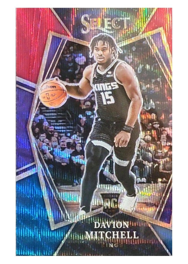 2021-22 Panini Select Base Set Davion Mitchell #118 card