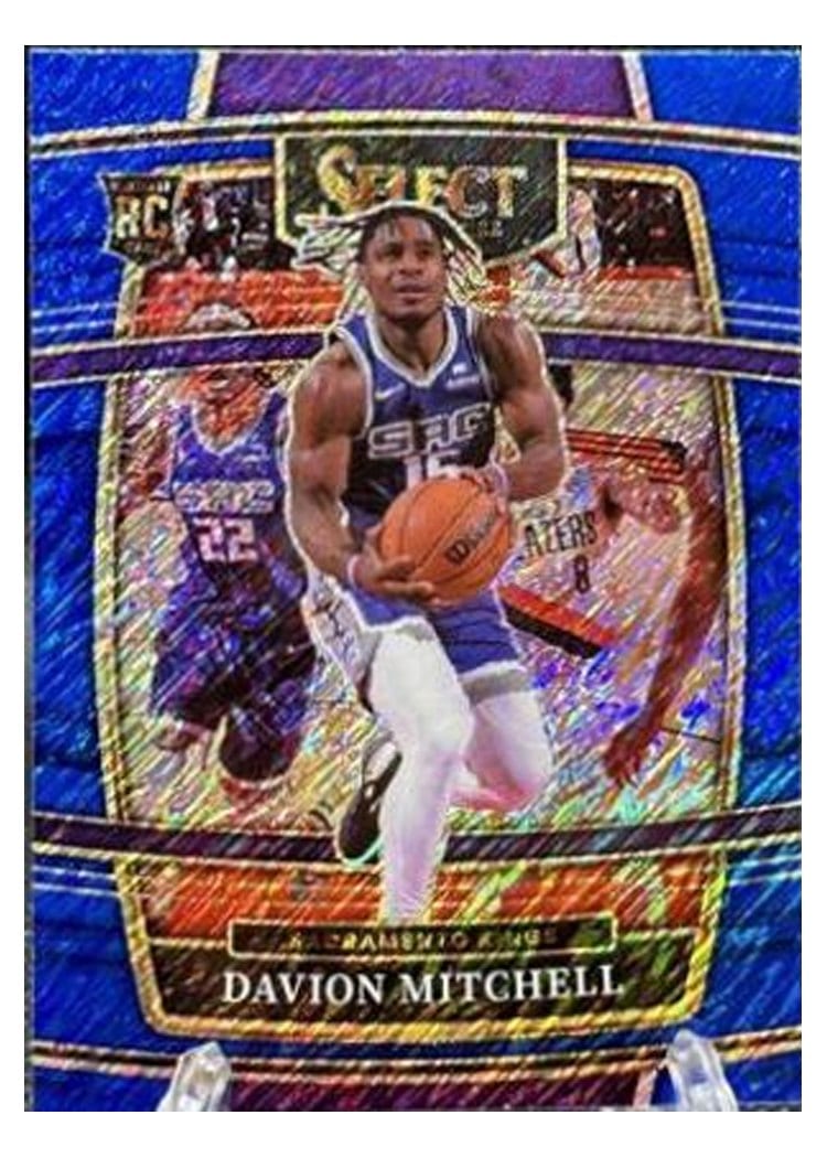 2021-22 Panini Select Base Set Davion Mitchell #23 card