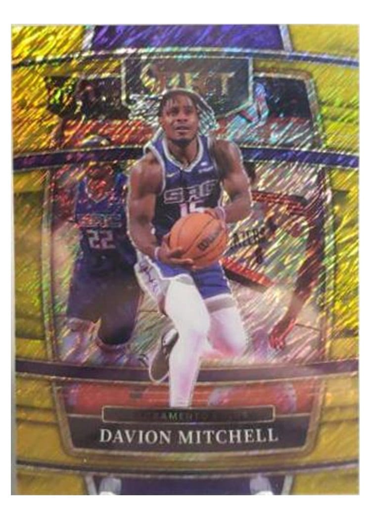 2021-22 Panini Select Base Set Davion Mitchell #23 card