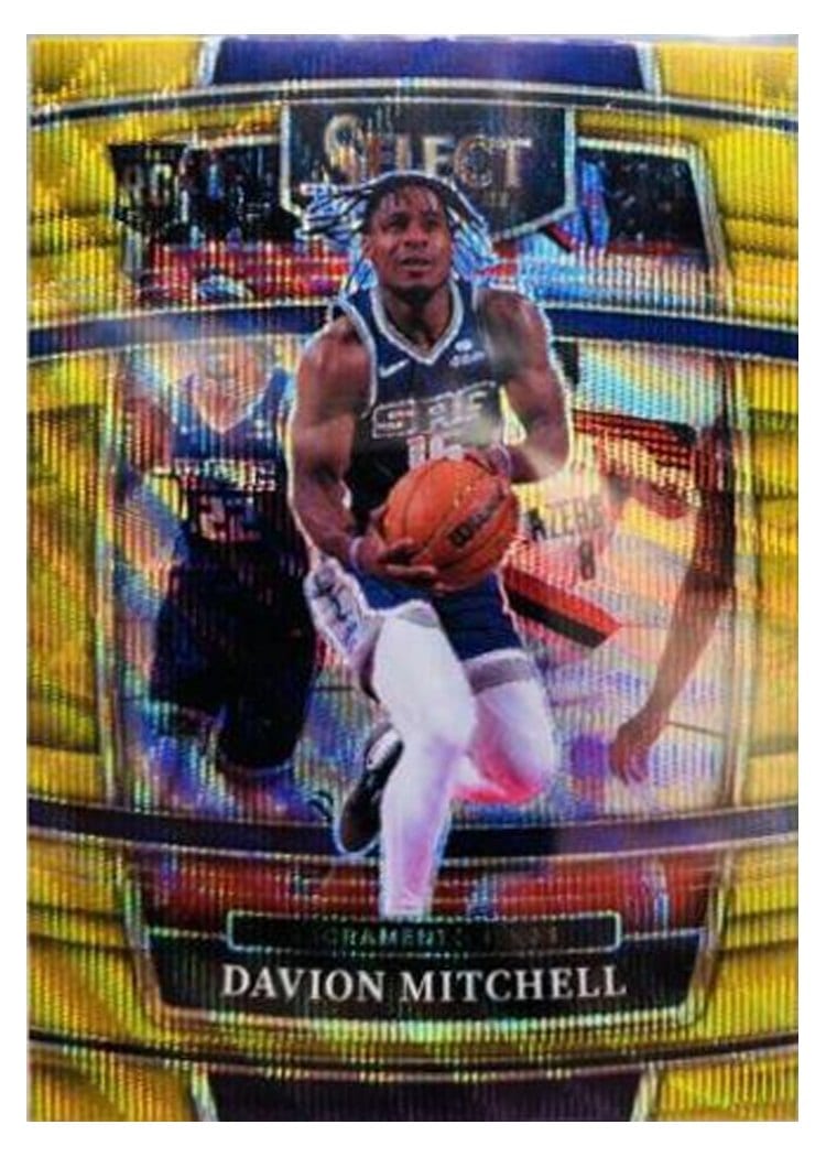 2021-22 Panini Select Base Set Davion Mitchell #23 card