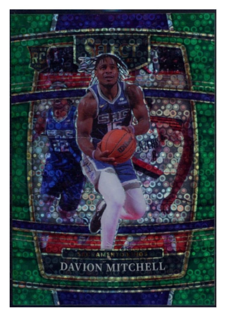 2021-22 Panini Select Base Set Davion Mitchell #23 card