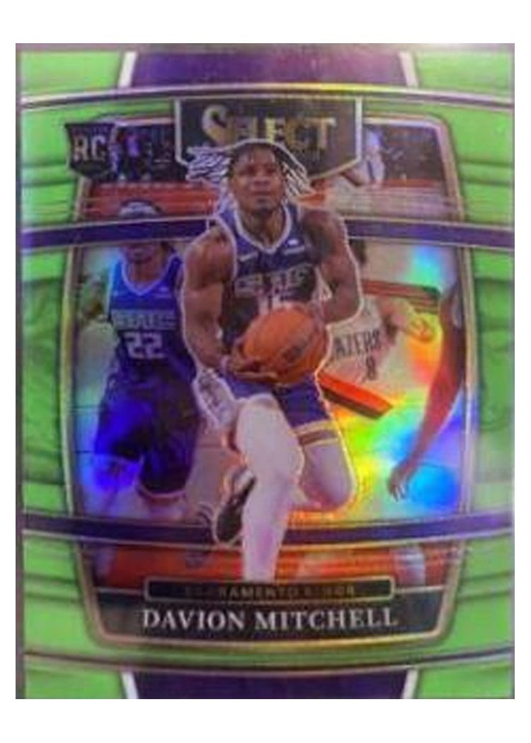2021-22 Panini Select Base Set Davion Mitchell #23 card