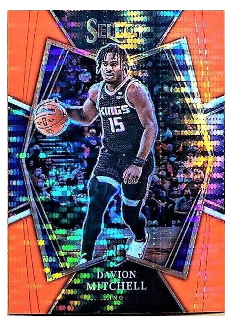 2021-22 Panini Select Base Set Davion Mitchell #23 card