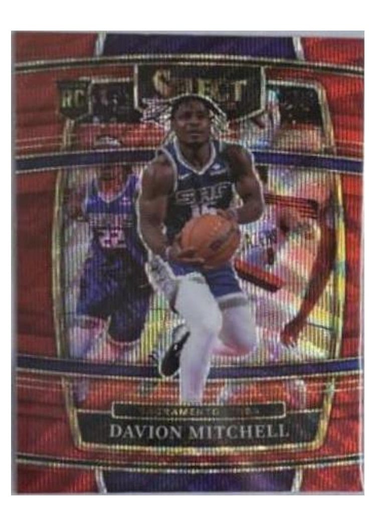 2021-22 Panini Select Base Set Davion Mitchell #23 card