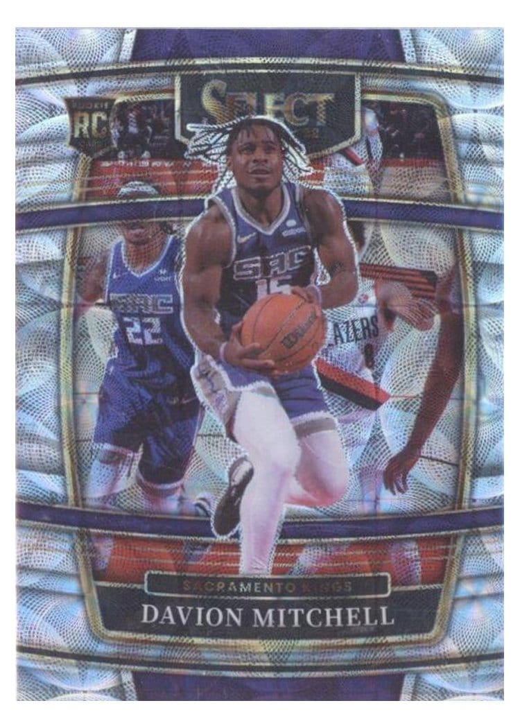 2021-22 Panini Select Base Set Davion Mitchell #23 card