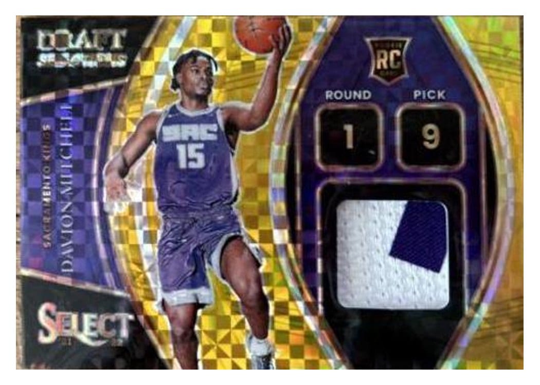 2021-22 Panini Select Base Set Davion Mitchell #280 card