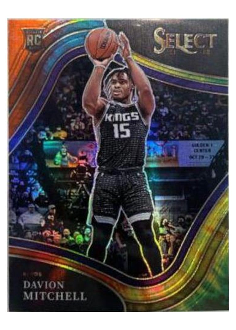 2021-22 Panini Select Base Set Davion Mitchell #280 card