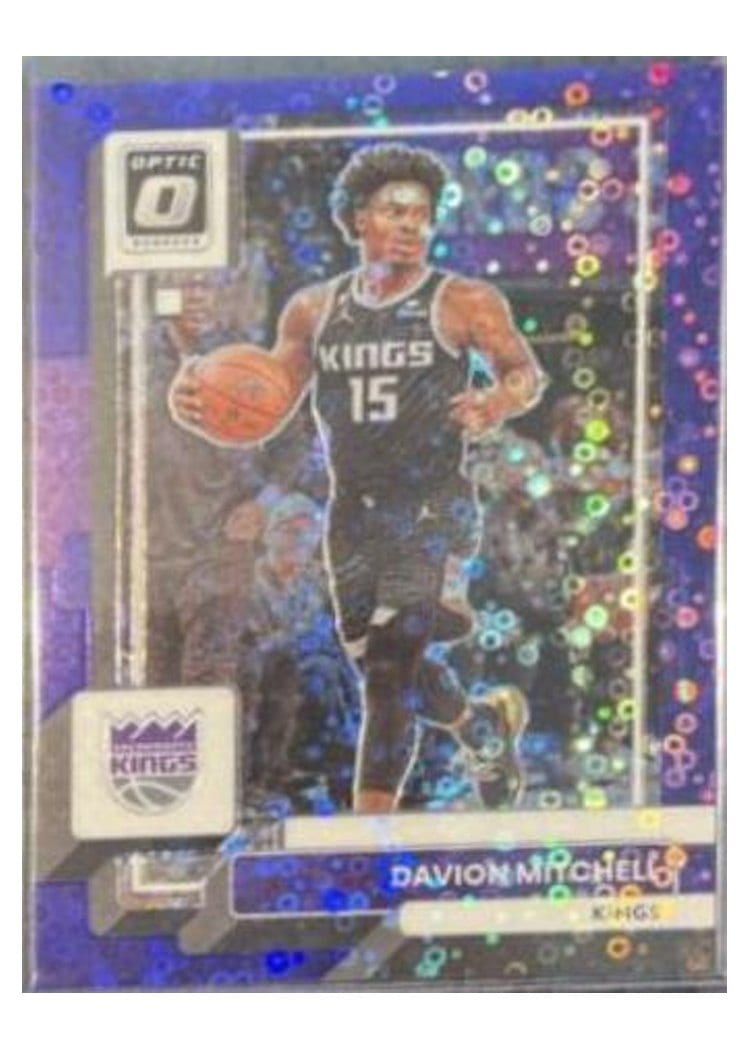2022-23 Donruss Optic Base Set Davion Mitchell #124 card