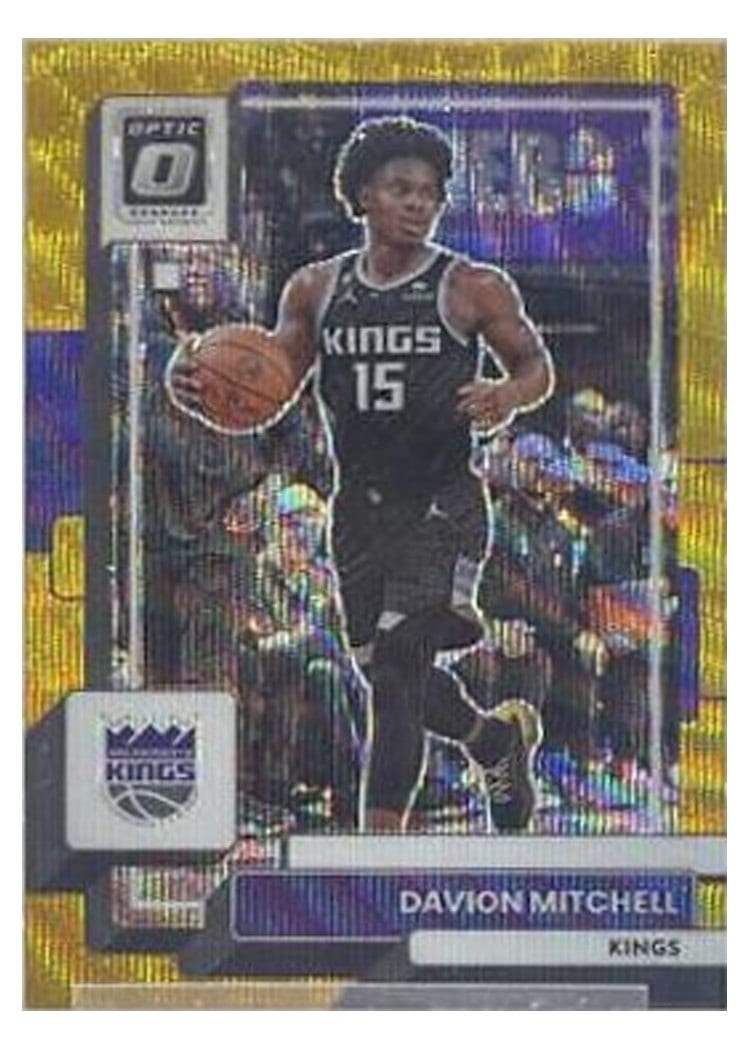 2022-23 Donruss Optic Base Set Davion Mitchell #124 card