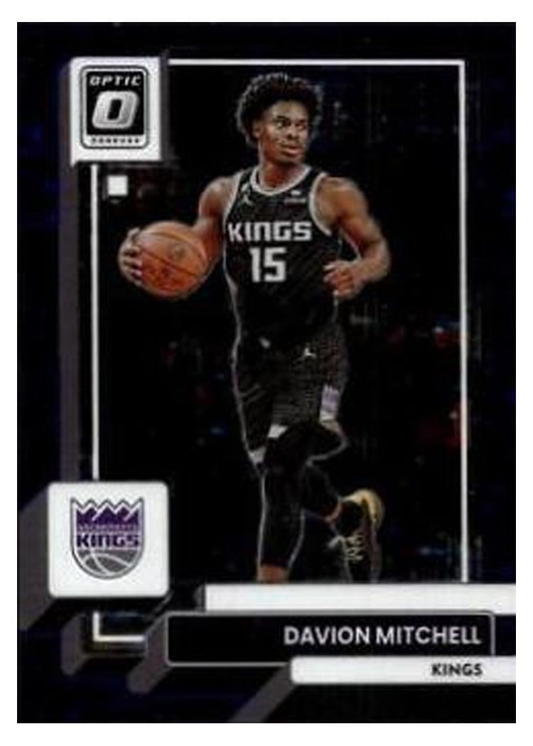 2022-23 Donruss Optic Base Set Davion Mitchell #124 card