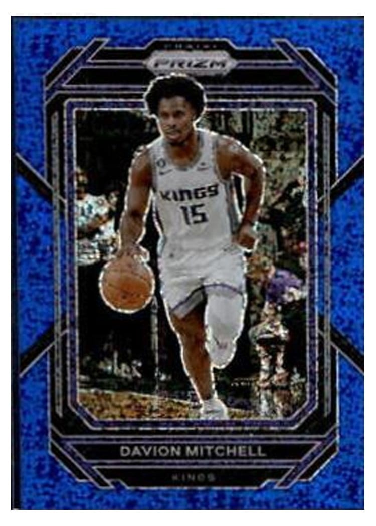 2022-23 Panini Prizm Base Set Davion Mitchell #136 card