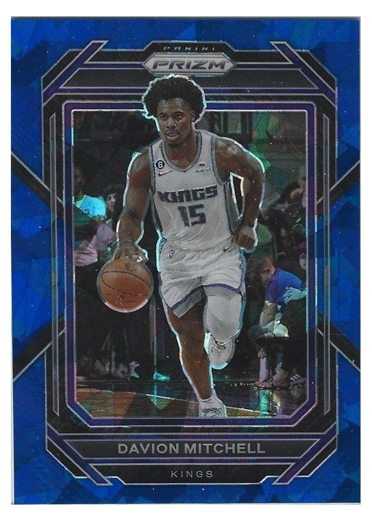 2022-23 Panini Prizm Base Set Davion Mitchell #136 card