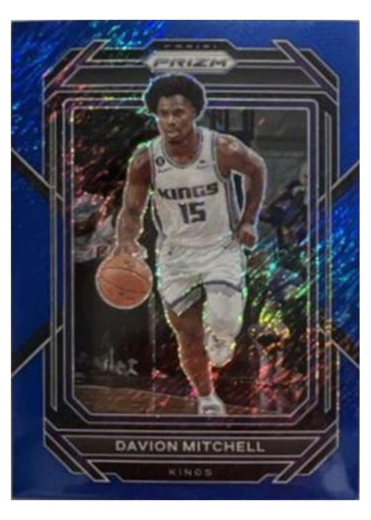 2022-23 Panini Prizm Base Set Davion Mitchell #136 card