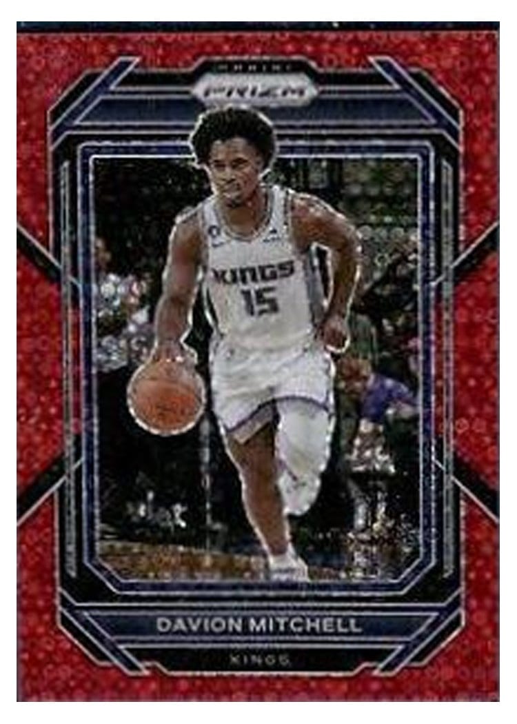 2022-23 Panini Prizm Base Set Davion Mitchell #136 card