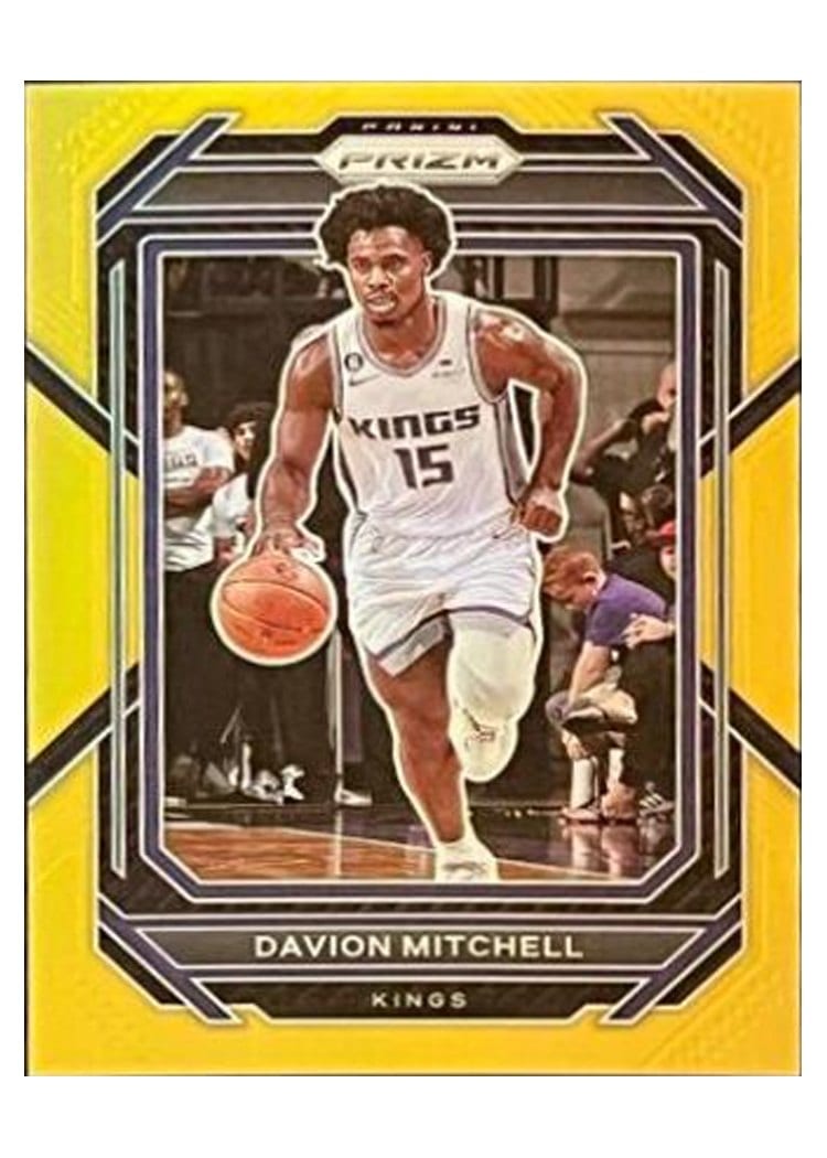 2022-23 Panini Prizm Base Set Davion Mitchell #136 card