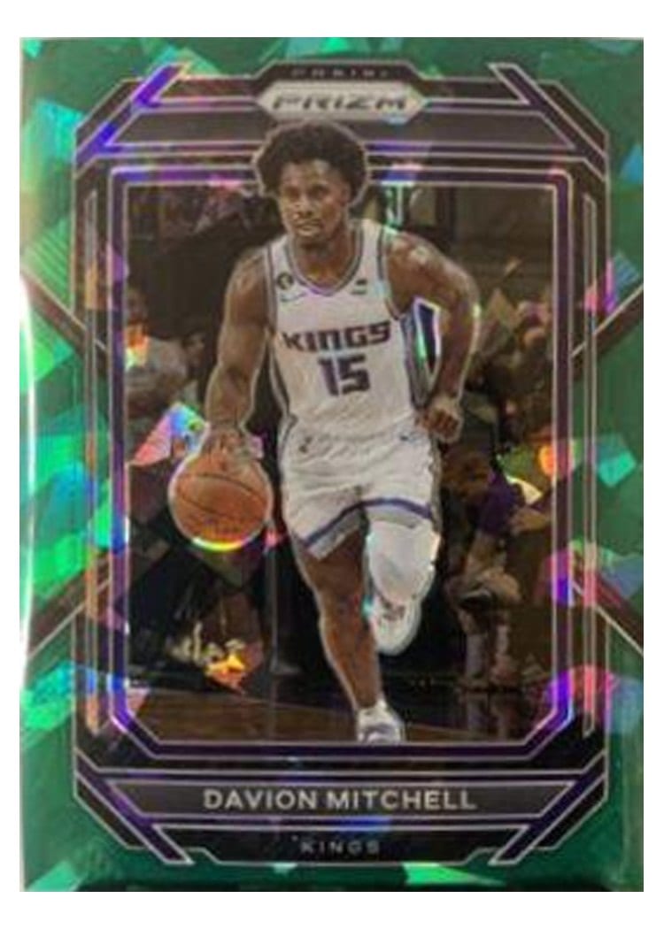 2022-23 Panini Prizm Base Set Davion Mitchell #136 card