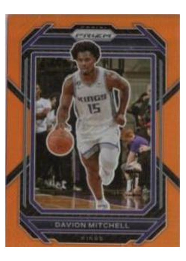 2022-23 Panini Prizm Base Set Davion Mitchell #136 card
