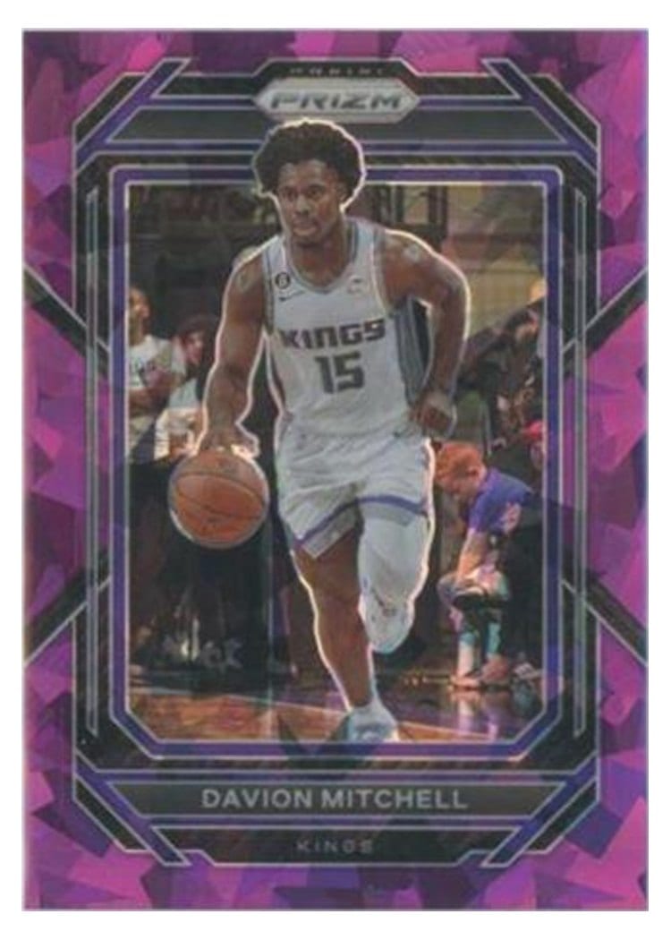 2022-23 Panini Prizm Base Set Davion Mitchell #136 card
