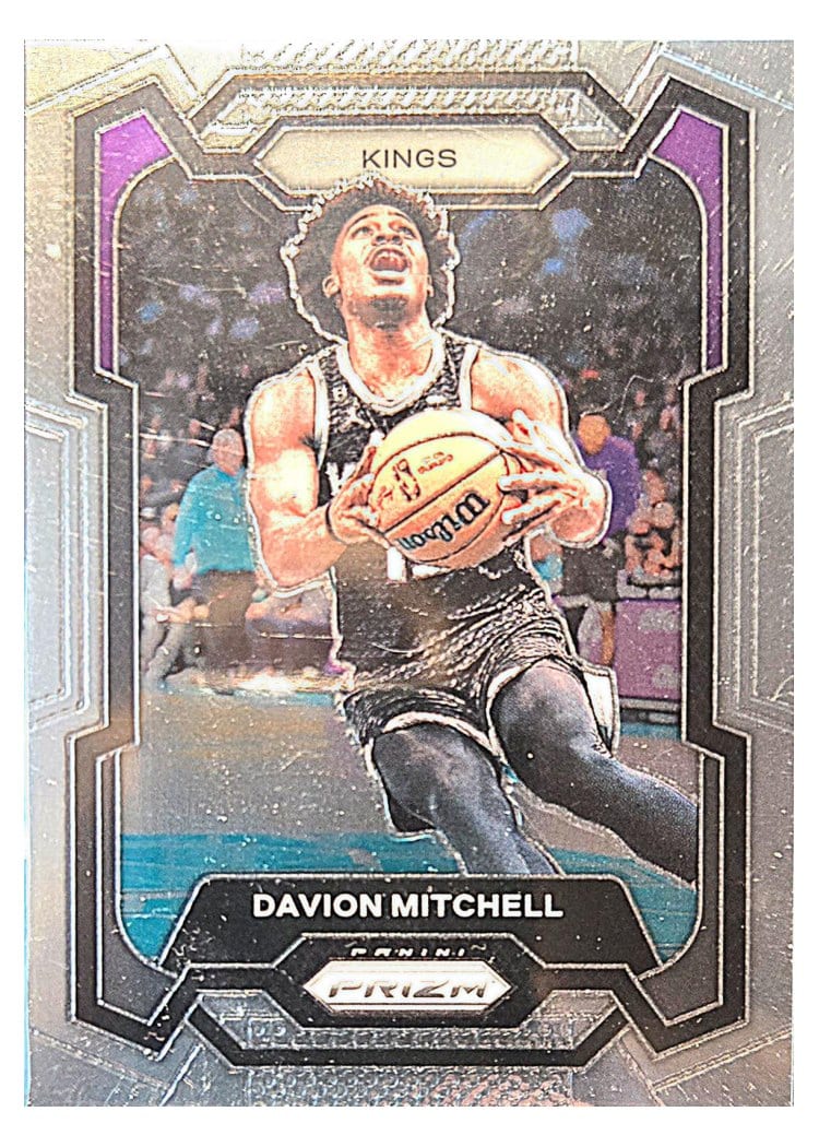 2023-24 Panini Prizm Base Set Davion Mitchell #227 card