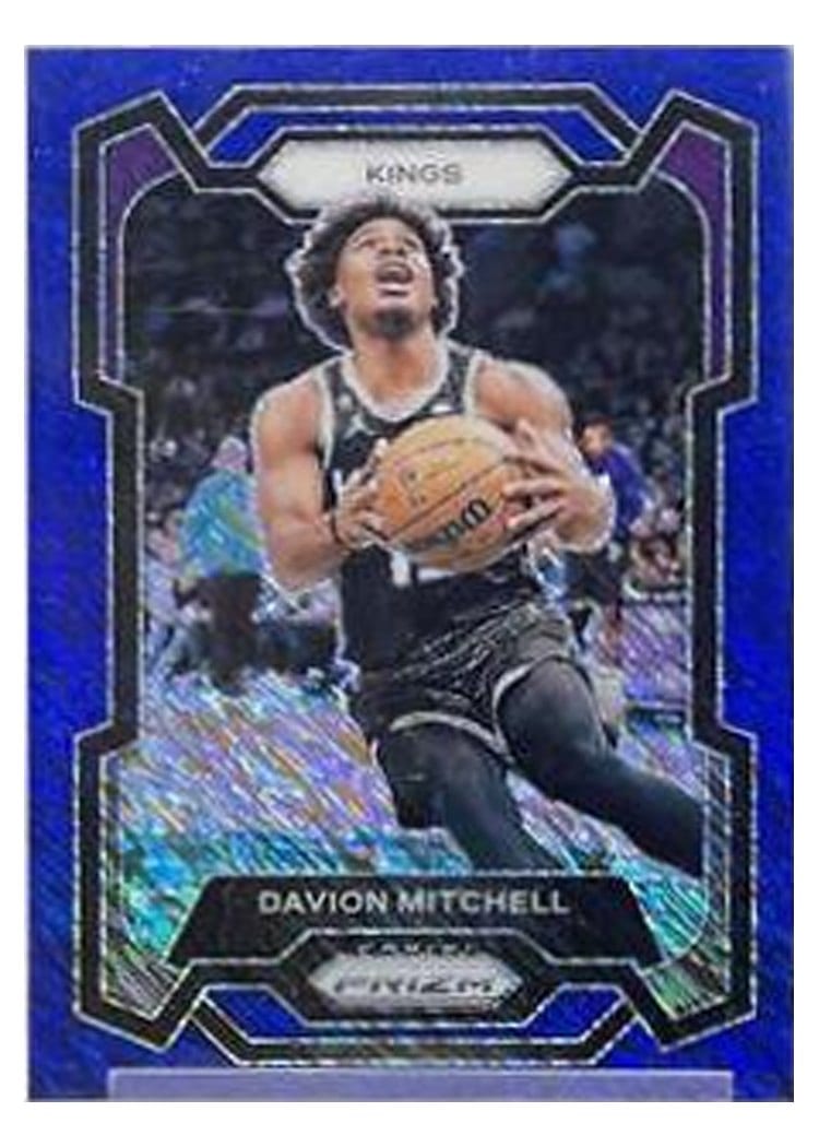 2023-24 Panini Prizm Base Set Davion Mitchell #227 card