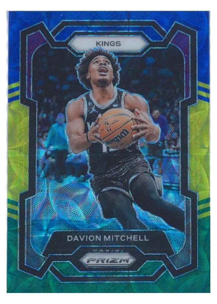 2023-24 Panini Prizm Base Set Davion Mitchell #227 card