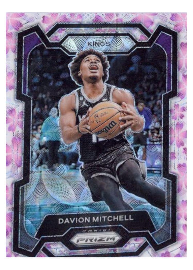 2023-24 Panini Prizm Base Set Davion Mitchell #227 card