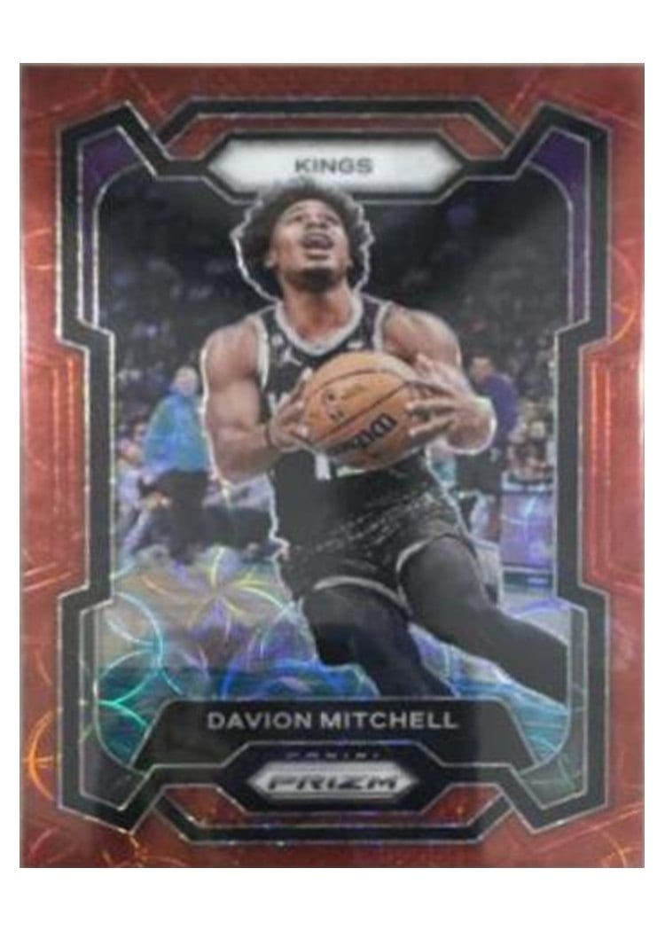 2023-24 Panini Prizm Base Set Davion Mitchell #227 card