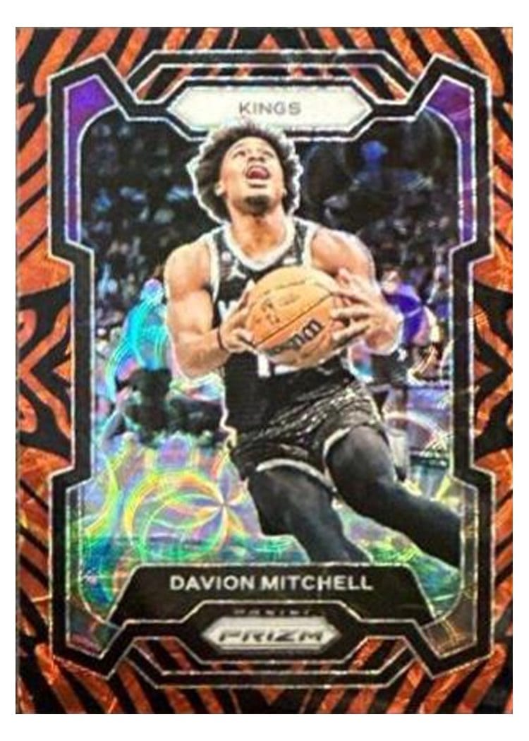 2023-24 Panini Prizm Base Set Davion Mitchell #227 card