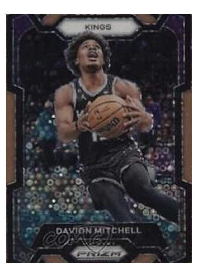 2023-24 Panini Prizm Base Set Davion Mitchell #227 card
