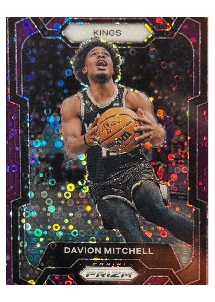 2023-24 Panini Prizm Base Set Davion Mitchell #227 card