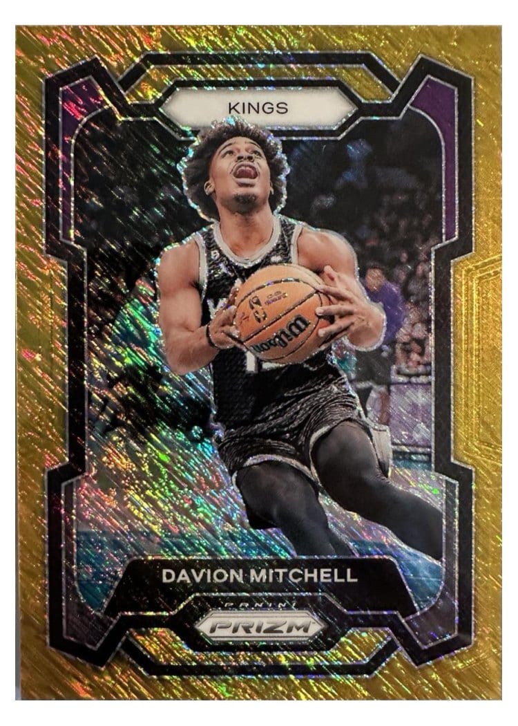 2023-24 Panini Prizm Base Set Davion Mitchell #227 card