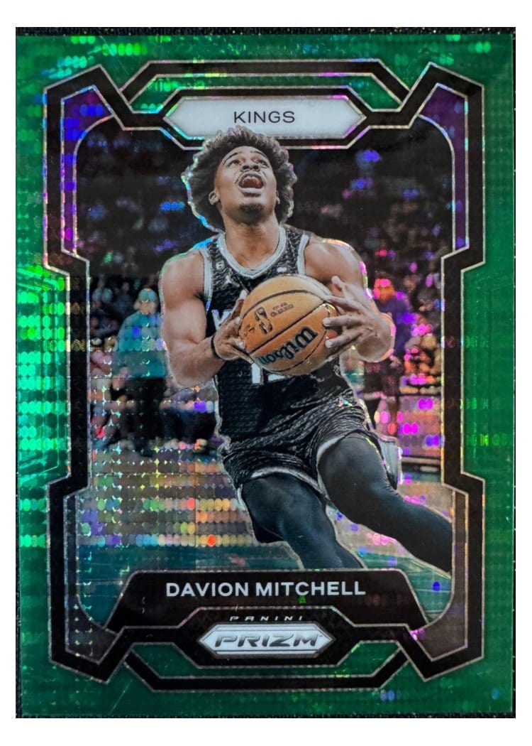 2023-24 Panini Prizm Base Set Davion Mitchell #227 card
