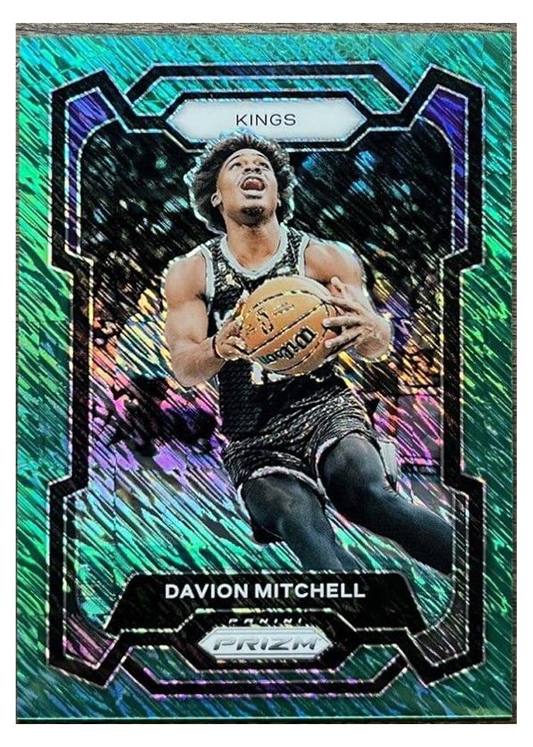 2023-24 Panini Prizm Base Set Davion Mitchell #227 card