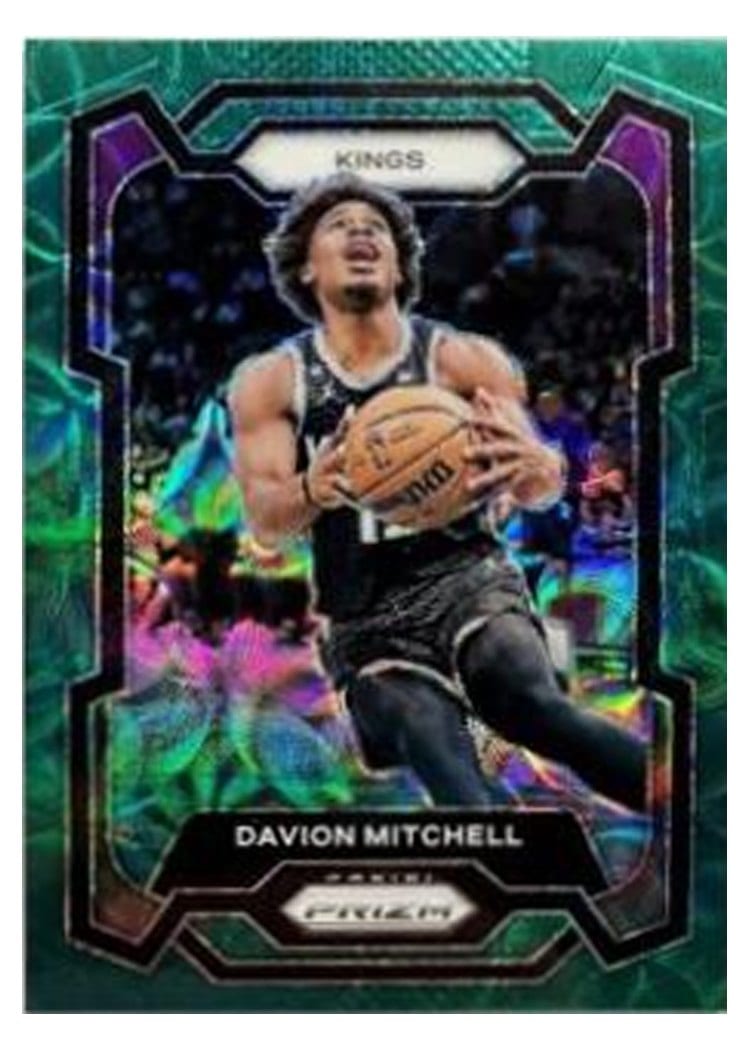 2023-24 Panini Prizm Base Set Davion Mitchell #227 card