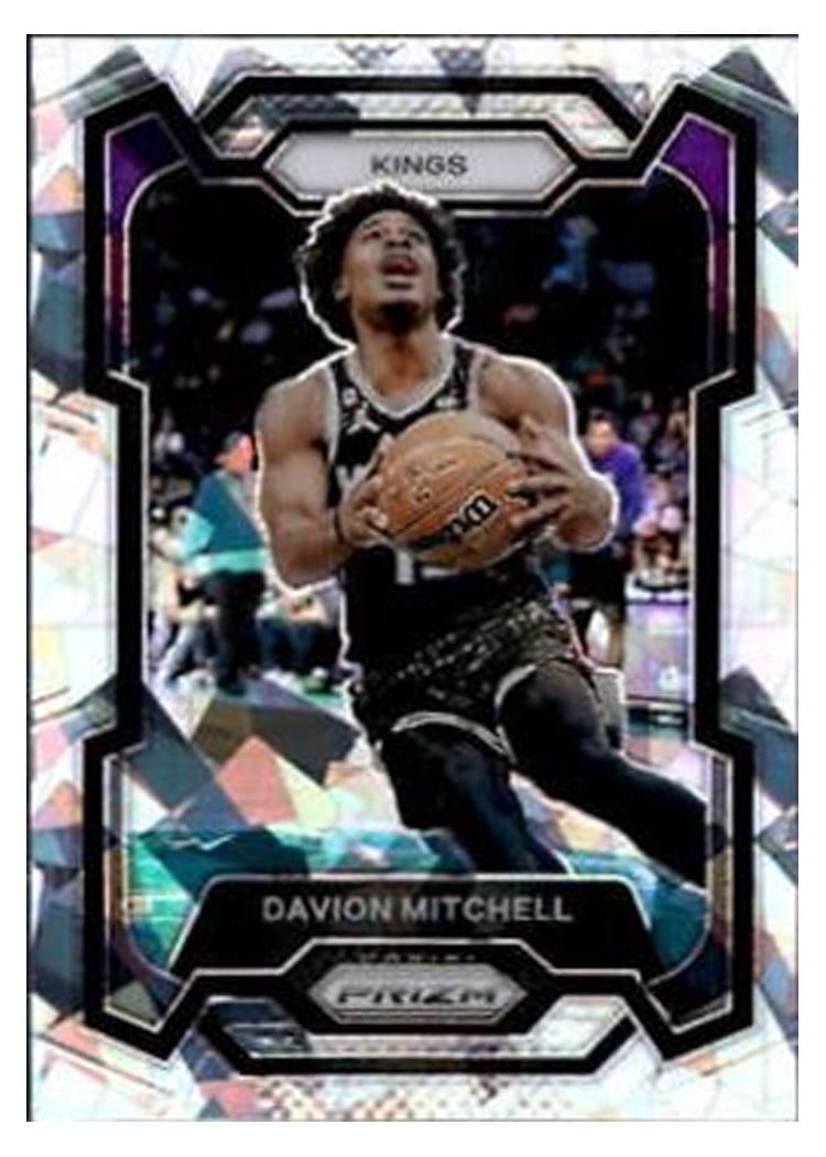 2023-24 Panini Prizm Base Set Davion Mitchell #227 card