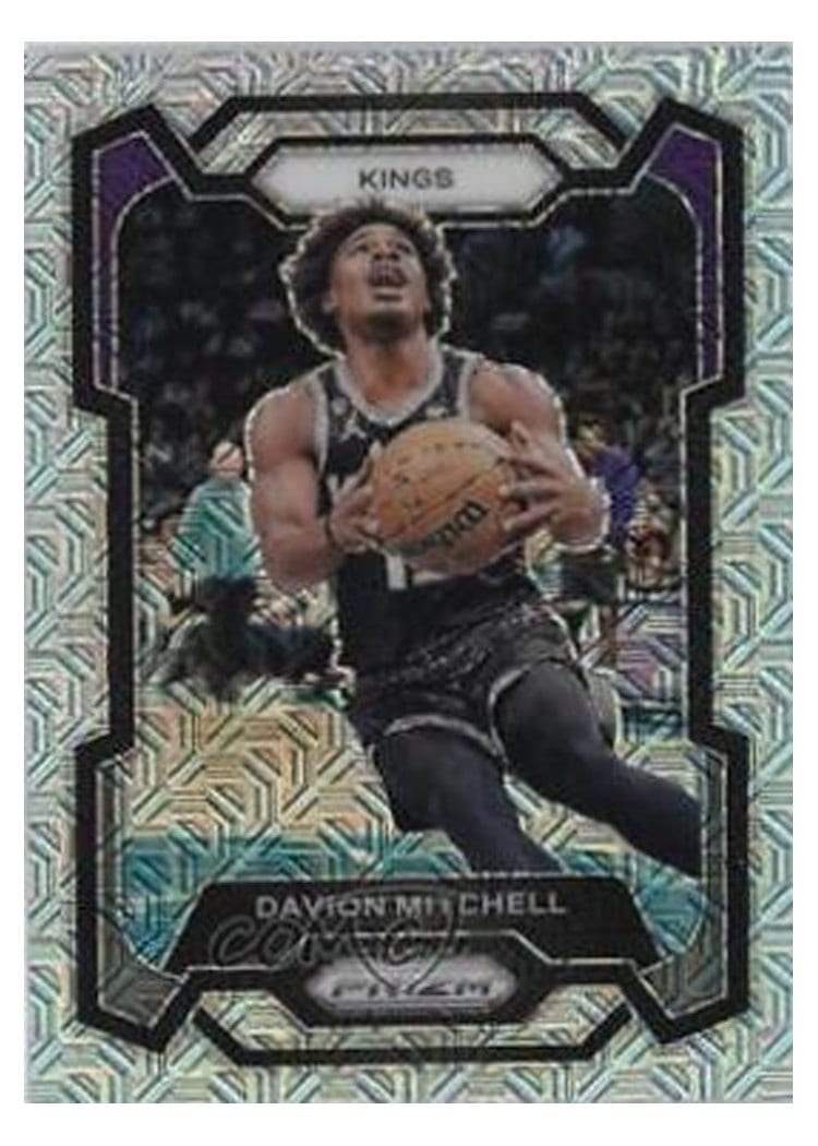 2023-24 Panini Prizm Base Set Davion Mitchell #227 card